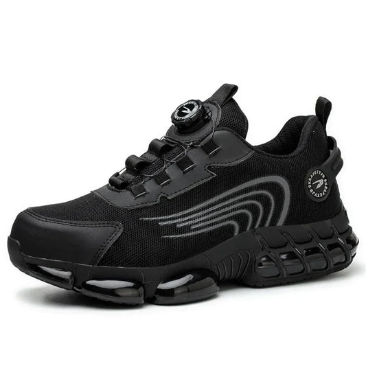 Chaussures de Sécurité avec Lacet à Bouton Rotatif