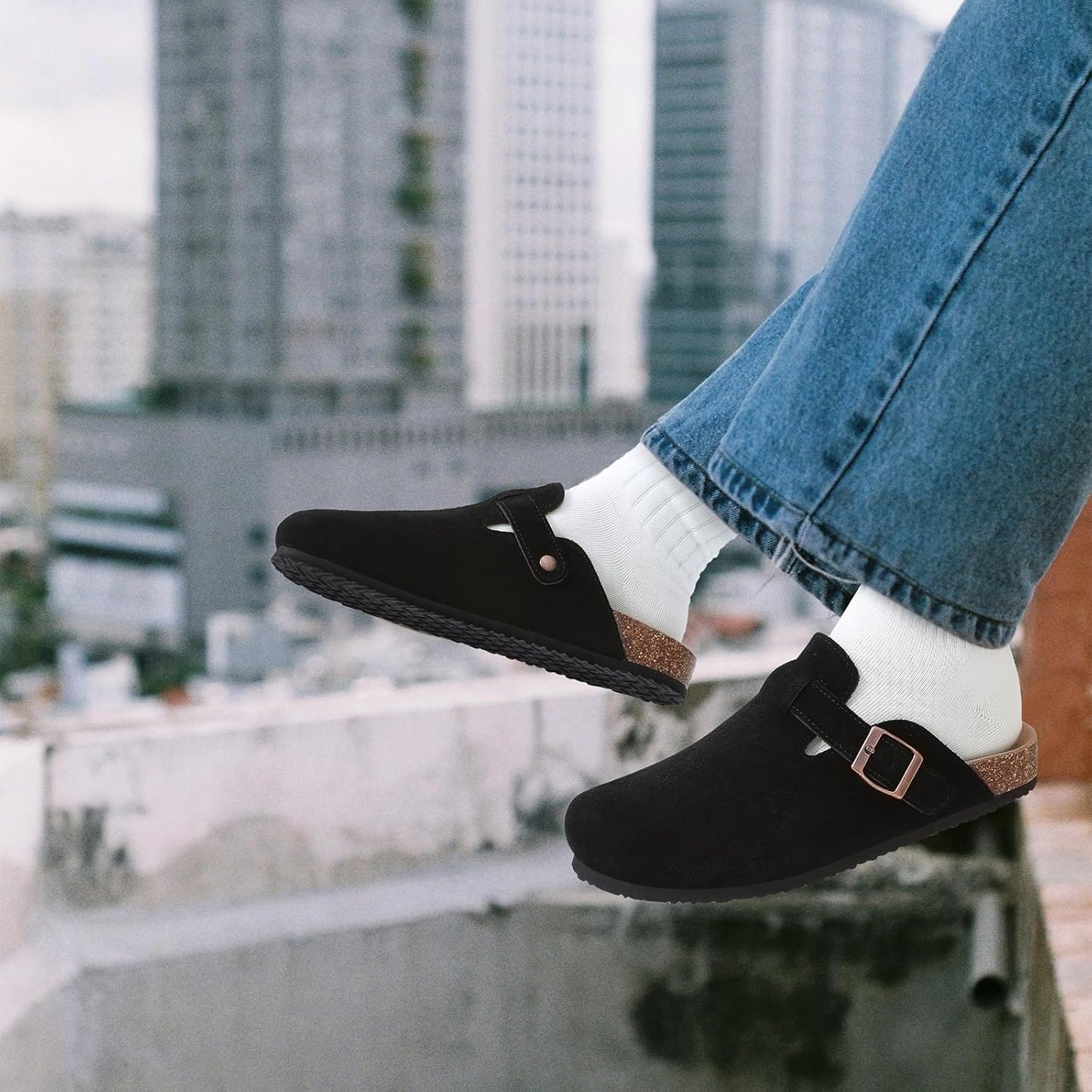 Pantoufles de Sabots Boston Confortables