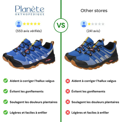 OrthoTrailPro™ - Chaussures de marche à confort orthopédique
