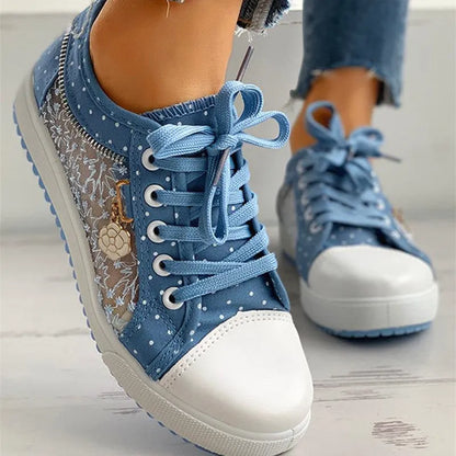 FLOREA™ – Basket décontractée femme | Confort quotidien & style élégant