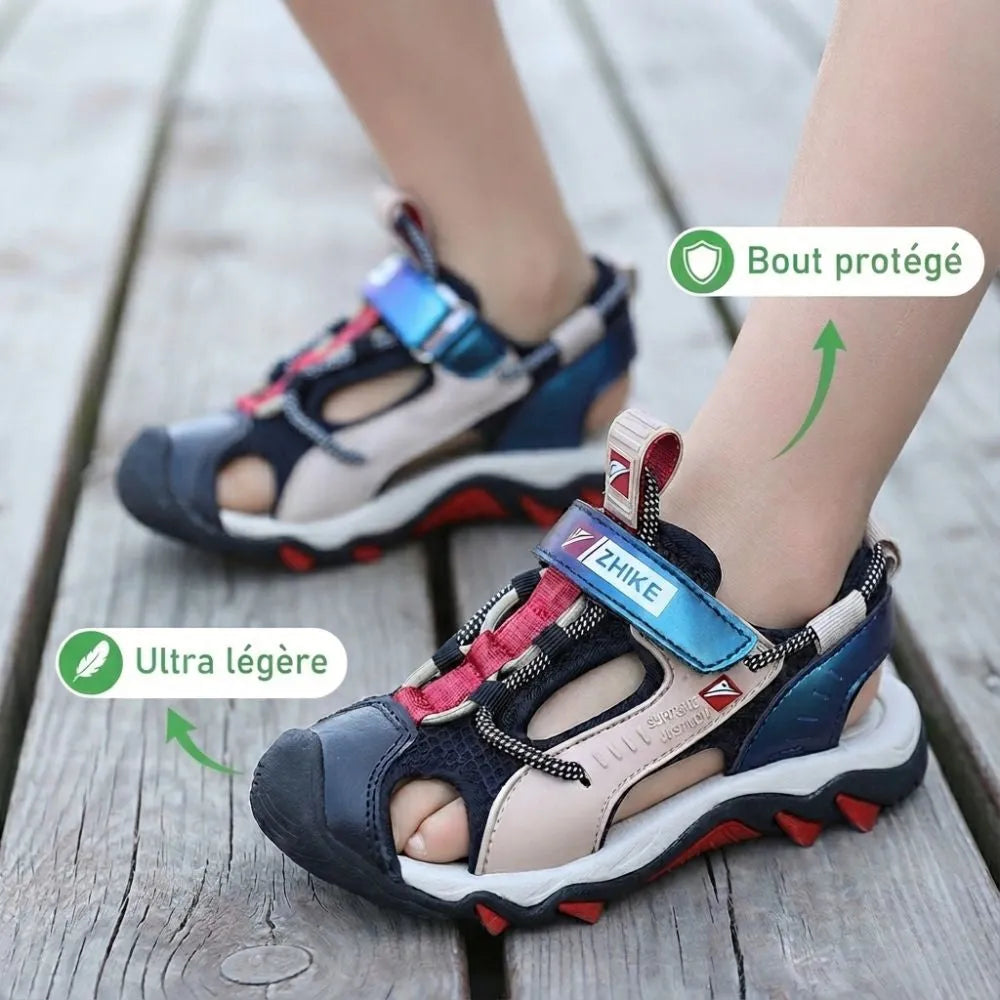 Sandales été garçon | Confort léger & maintien quotidien