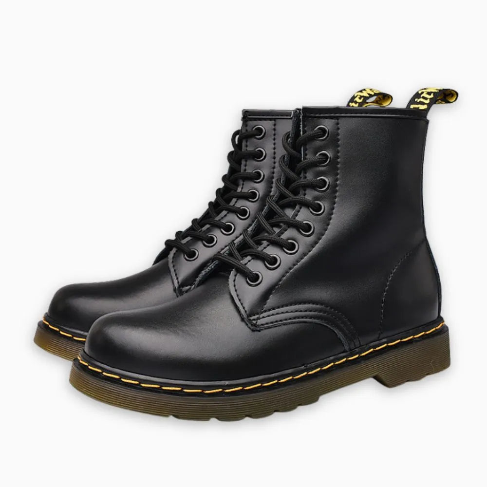 AXELON™ – Botte style Martin orthopédique | Confort optimal & maintien quotidien