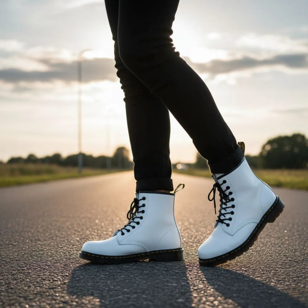 AXELON™ – Botte style Martin orthopédique | Confort optimal & maintien quotidien