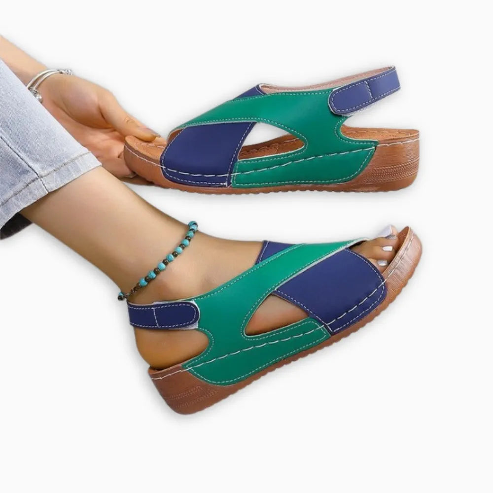 Sandales Orthopédiques Femme Confort Anti-Douleur