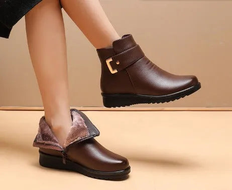 NORDYNA™ - Bottine hiver femme : découvrez style, chaleur et confort unique