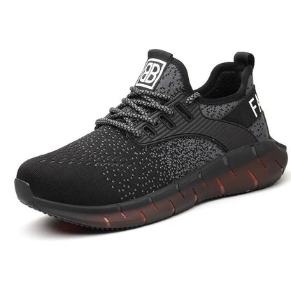 Chaussures de sécurité homme basket respirante embout acier